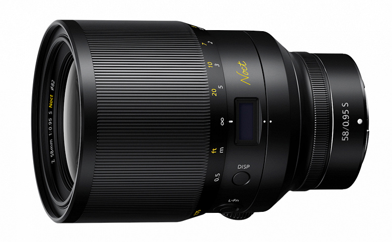 В плане выпуска объективов для камер Nikon Z на будущий год — шесть моделей, включая Nikkor Z 58mm f/0.95 S Noct