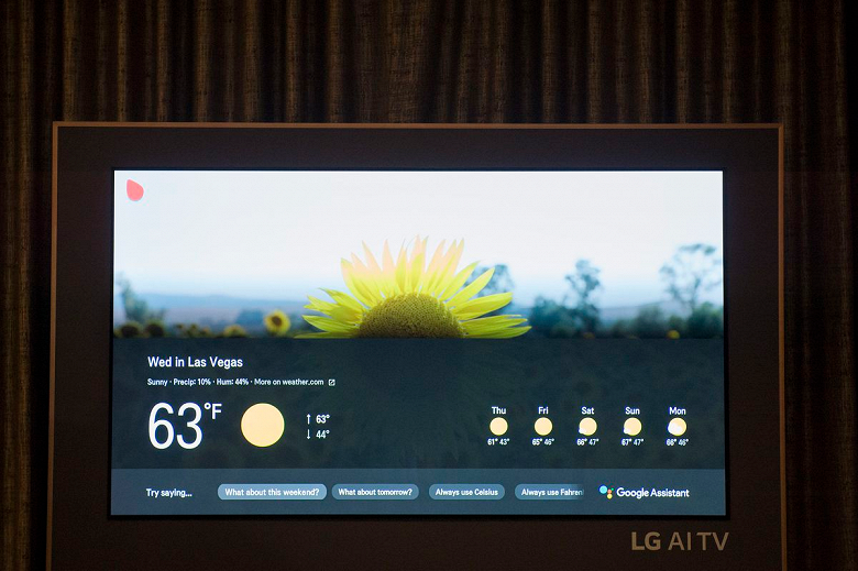 LG выпустит свои телевизоры с Google Assistant в Европе