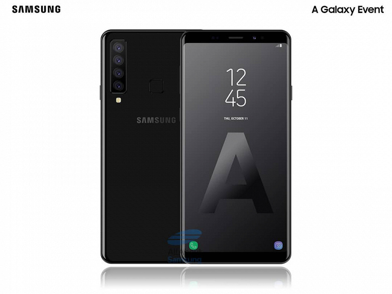 Рассекречены основные характеристики смартфона Samsung с четырьмя тыльными камерами