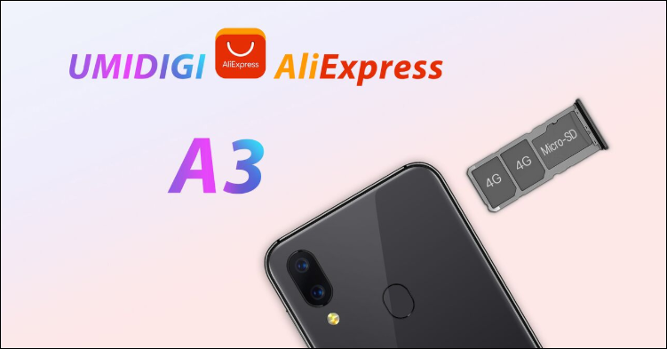 Дешевый смартфон Umidigi A3 получил места для трех SIM-карт