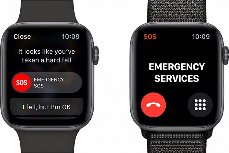 Функция Fall Detection в часах Apple Watch Series 4 у большинства автоматически отключена