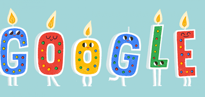 Google празднует 20 лет