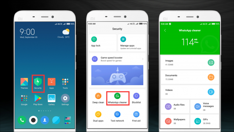 Xiaomi добавила в MIUI 10 функцию очистки WhatsApp