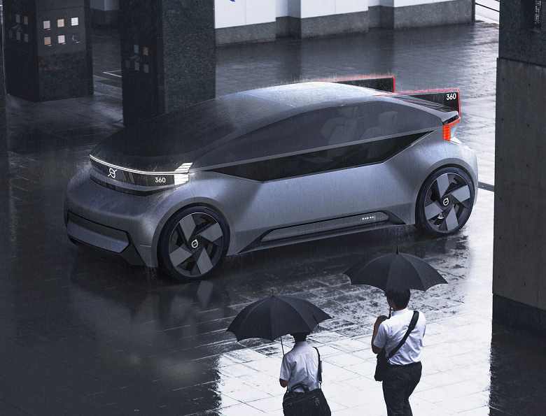 Volvo показала беспилотник будущего, в котором можно жить