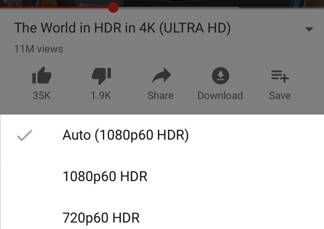 iPhone XS и XS Max получили поддержку HDR в YouTube, но все еще не имеют поддержки 4K