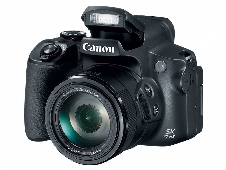 Суперзум Canon PowerShot SX70 HS унаследовал объектив своего предшественника