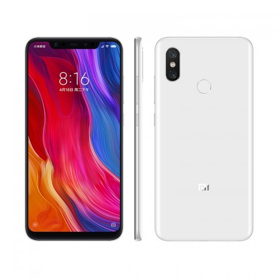 Белый Xiaomi Mi 8 с 8 ГБ ОЗУ и 128 ГБ флэш-памяти поступил в продажу