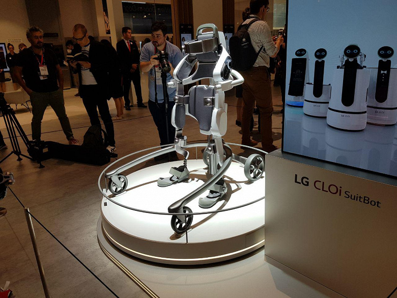 LG на IFA 2018: экзоскелет для человека и самый большой серийный 8K OLED-телевизор
