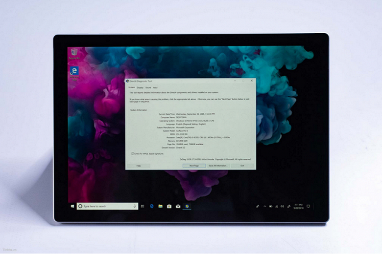Microsoft Surface Pro 6 будет стоить столько же, сколько и предыдущее поколение
