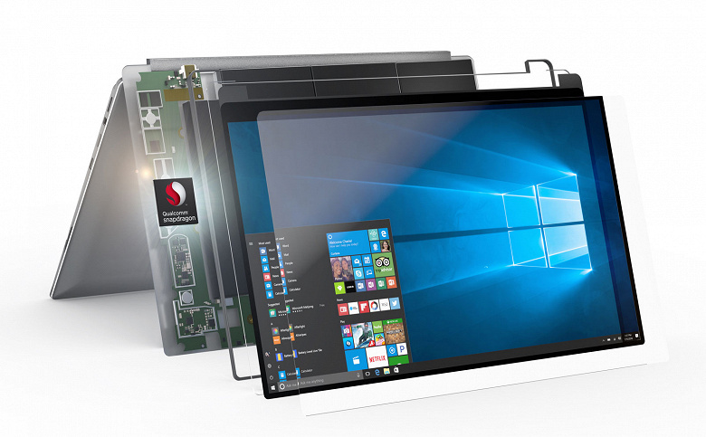SoC Snapdragon 8180 для ноутбуков с Windows 10 будет работать на частоте 3 ГГц 