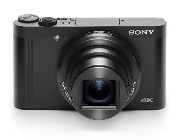 Sony WX800 — самая маленькая камера с объективом с ЭФР 24-720 мм