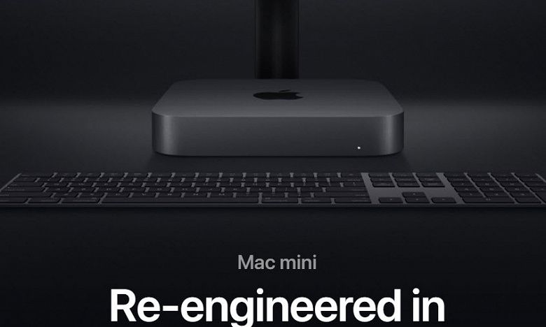 Представлен компьютер Apple Mac mini нового поколения: до 64 ГБ ОЗУ, до 2 ТБ SSD и CPU Intel Core i7