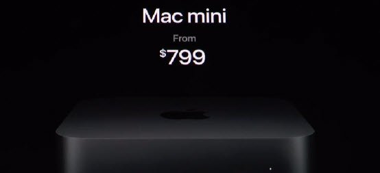 Представлен компьютер Apple Mac mini нового поколения: до 32 ГБ ОЗУ, до 2 ТБ SSD и CPU Intel Core i7