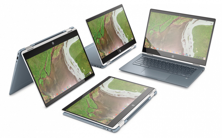 HP x360 14 — самый тонкий трансформируемый Chromebook в ассортименте HP 