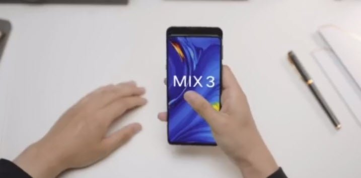 Первый рекламный ролик флагманского смартфона Xiaomi Mi Mix 3