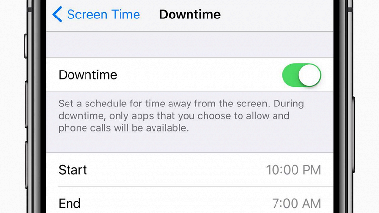 В iOS 12.2 появилась функция Screen Time Downtime, позволяющая запретить запуск приложений, отбирающих слишком много вашего времени