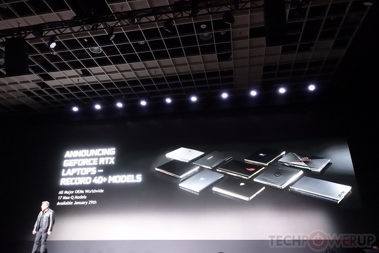 Представлены видеокарты Nvidia GeForce RTX (Turing) для ноутбуков: мобильная RTX 2060 обходит по производительности настольную GTX 1070