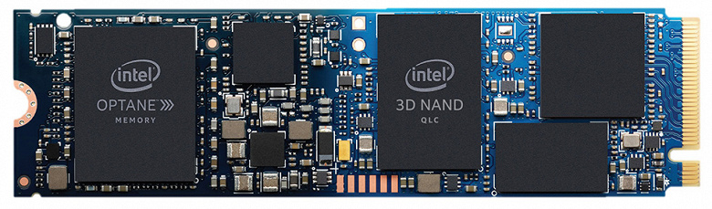 Представлен твердотельный накопитель Intel Optane Memory H10: Optane Memory и QLC объемом до 1 ТБ в одном SSD типоразмера M.2