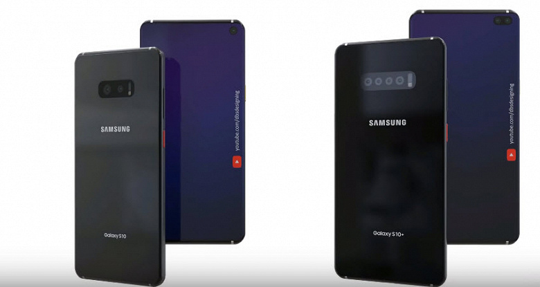 Смартфоны Samsung Galaxy S10 и S10+ представлены во всей красе в новом ролике