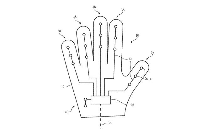 Apple работает над перчатками для сенсорного управления