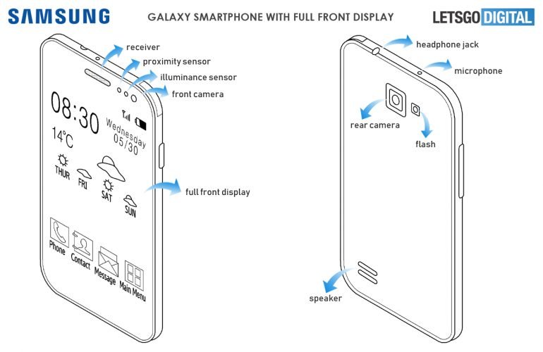 Samsung может использовать второй прозрачный дисплей в Galaxy S10