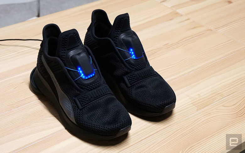 В погоне за Nike. Puma представила собственные самозашнуровывающиеся кроссовки с управлением со смартфона