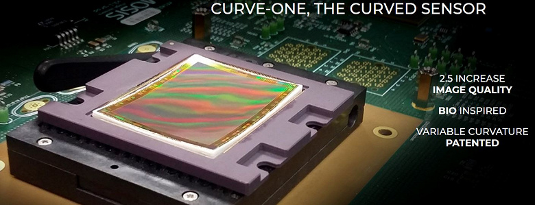 Curve-One намеревается вывести на рынок изогнутые датчики изображения 