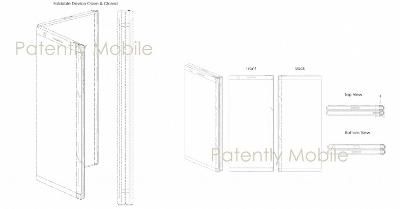 Samsung показала новый дизайн для складных смартфонов и планшетов