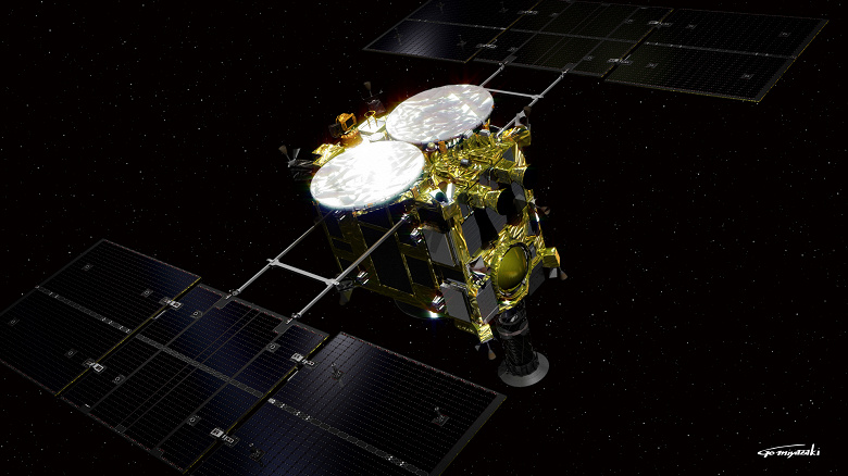 Космический аппарат Hayabusa 2 совершит посадку на астероид Рюгу 22 февраля