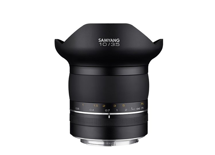 Появились новые изображения полнокадрового ортоскопического объектива Samyang XP 10mm f/3.5