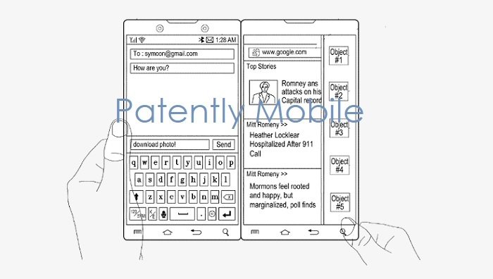 Samsung пошла по стопам Microsoft. Готовится складной смартфон с двумя экранами