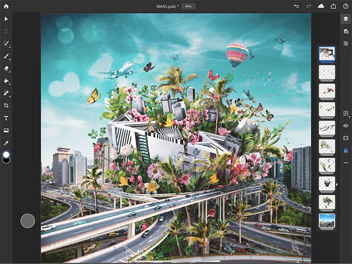 Adobe выпустила полноценный Photoshop для iPad