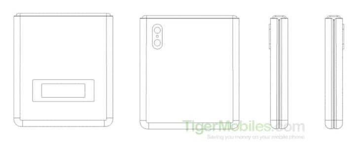 По стопам Motorola RAZR 2020. Xiaomi патентует свой вариант смартфона-раскладушки с гибким экраном