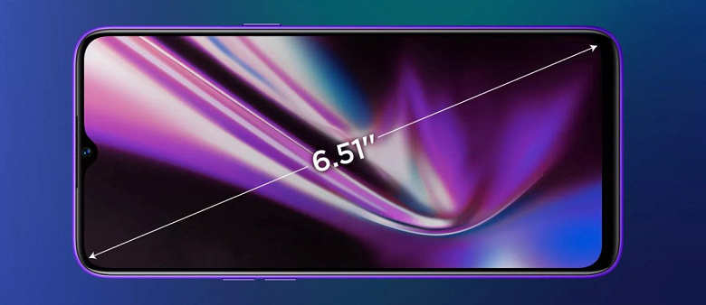Убийца Redmi Note 8 получит экран диагональю 6,51 дюйма