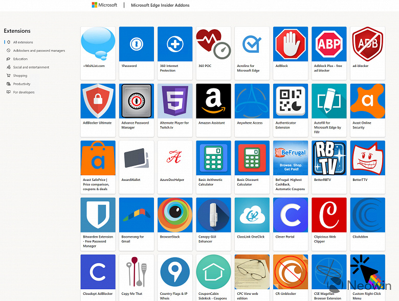 Галерея дня: Microsoft превращает браузер Edge в клон Google Chrome