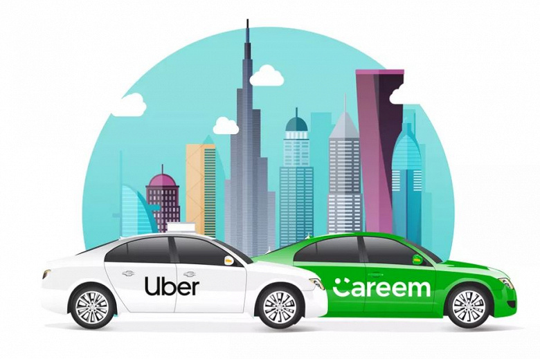 Uber покупает конкурирующую компанию Careem за 3,1 млрд долларов