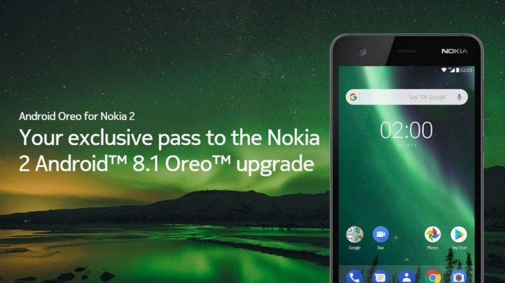 Смартфон Nokia 2 можно обновить до Android 8.1 Oreo