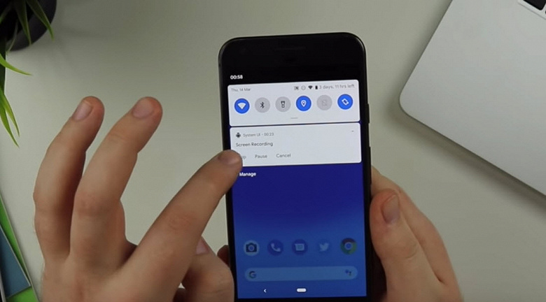 В Android 10 обнаружили функцию Screen Recording