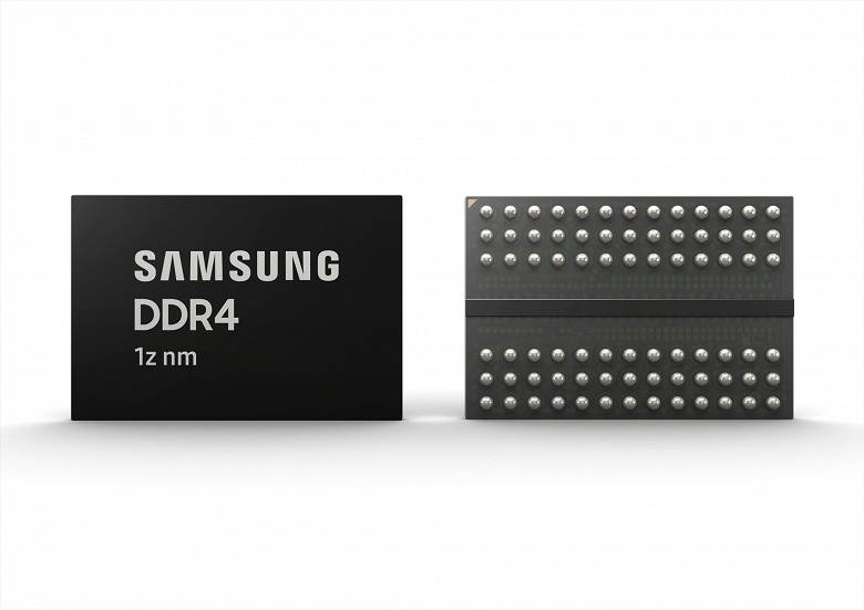 Снова первая: у Samsung готова первая в отрасли память DRAM третьего поколения 10-нанометрового класса 