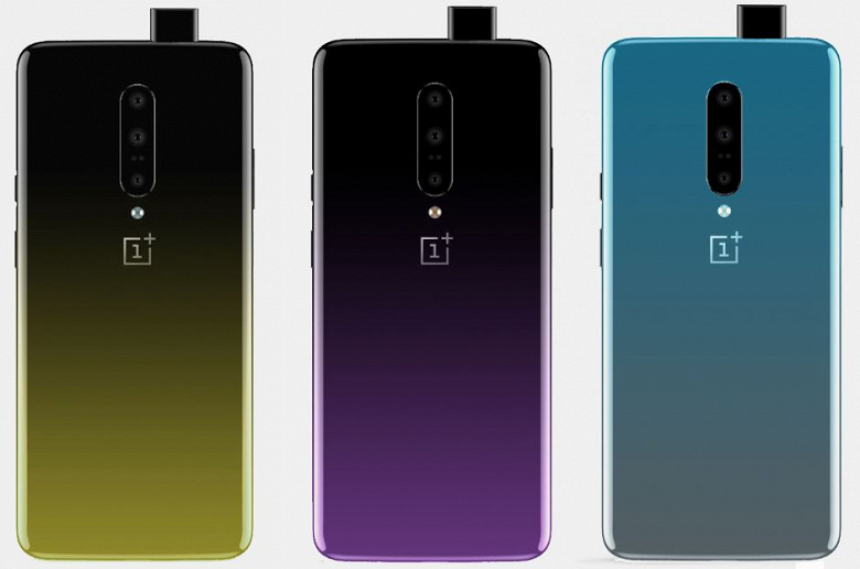 От черного к желтому и фиолетовому: OnePlus 7 удивит цветовыми вариантами корпуса