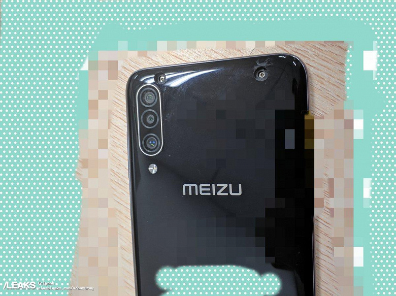 Без выреза экрана и с тройной камерой: опубликованы живые фото флагманского смартфона Meizu 16T