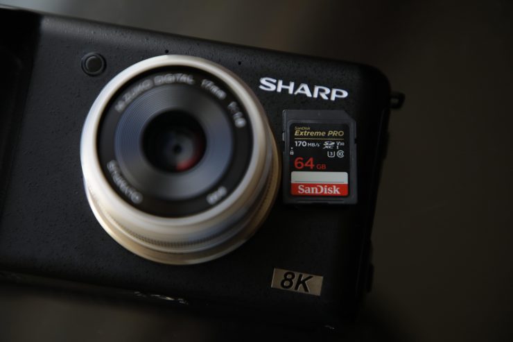 Sharp показала и рассказала о камере системы Micro Four Thirds, записывающей видео 8К
