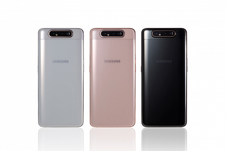 Не только выдвигается, но еще и переворачивается: представлен Samsung Galaxy A80 с камерой-перевертышем, Snapdragon 730 и немалой ценой