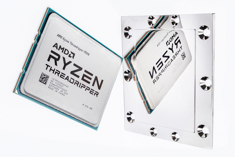 Водоблоки EK-Velocity sTR4 предназначены для процессоров AMD Ryzen Threadripper третьего поколения