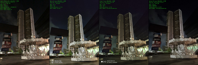 Лучше, чем Xiaomi Mi 9: в Сети появилось первое сравнение фотографических возможностей Meizu 16s с различными конкурентами