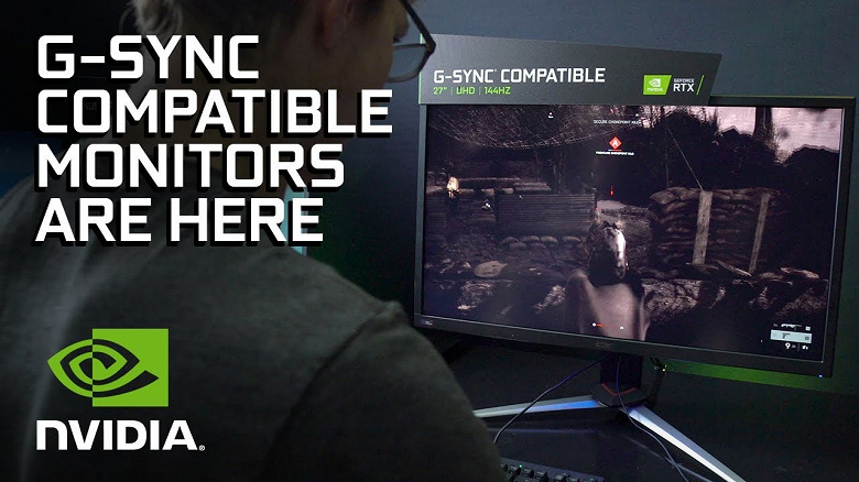 Nvidia расширит список мониторов, «совместимых с G-Sync»
