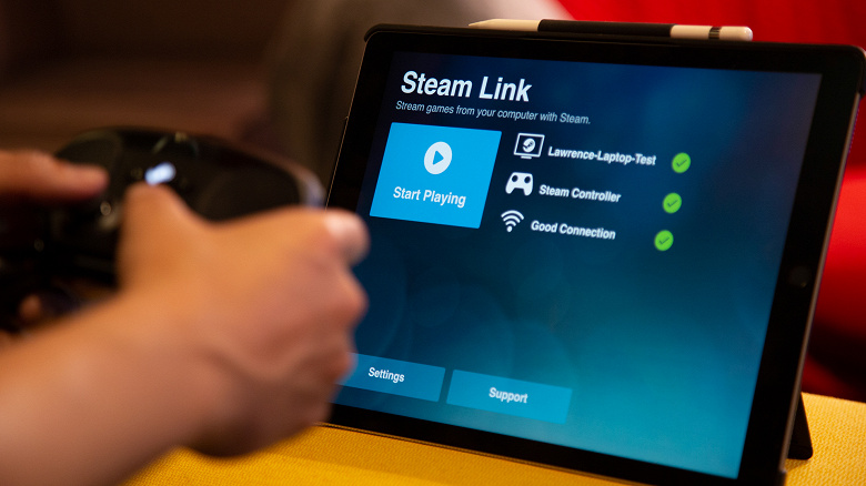 Пользователи iPhone и iPad наконец-то получили возможность играть на своих устройства в игры с сервиса Steam