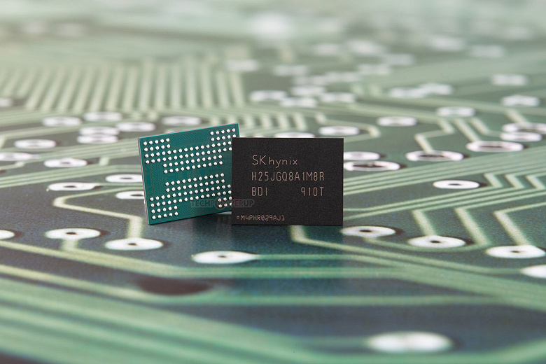 SK Hynix начинает поставку 96-слойной флеш-памяти 4D QLC NAND