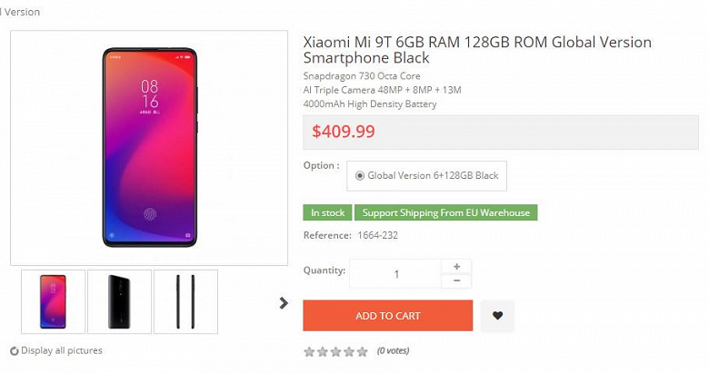 Плата за бренд: Xiaomi Mi 9T окажется дороже Redmi K20, хотя характеристики этих моделей совершенно одинаковы