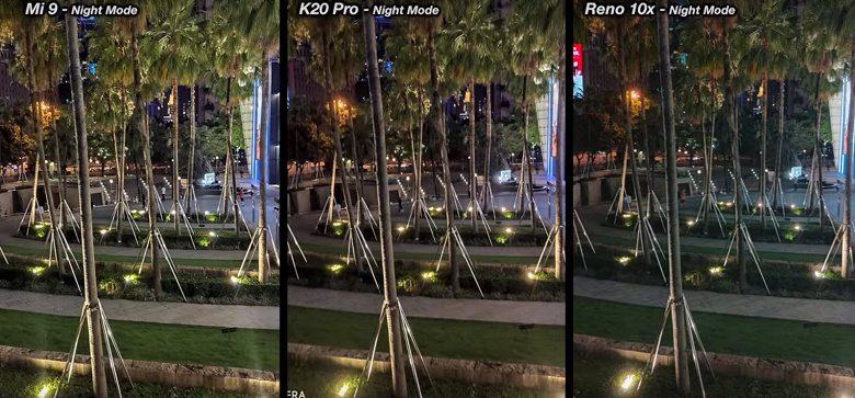 Ожидаемый тест камер Redmi K20 Pro, Xiaomi Mi 9 и Oppo Reno 10x